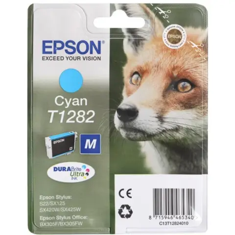 Epson T1282 - Tusz cyan do Epson SX-125, SX-130, SX-230, SX-235 ...